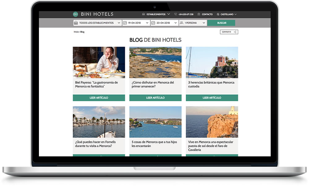 Blog de Binihotels Menorca